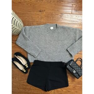Dee Elly Gray Pullover Sweater Size XS